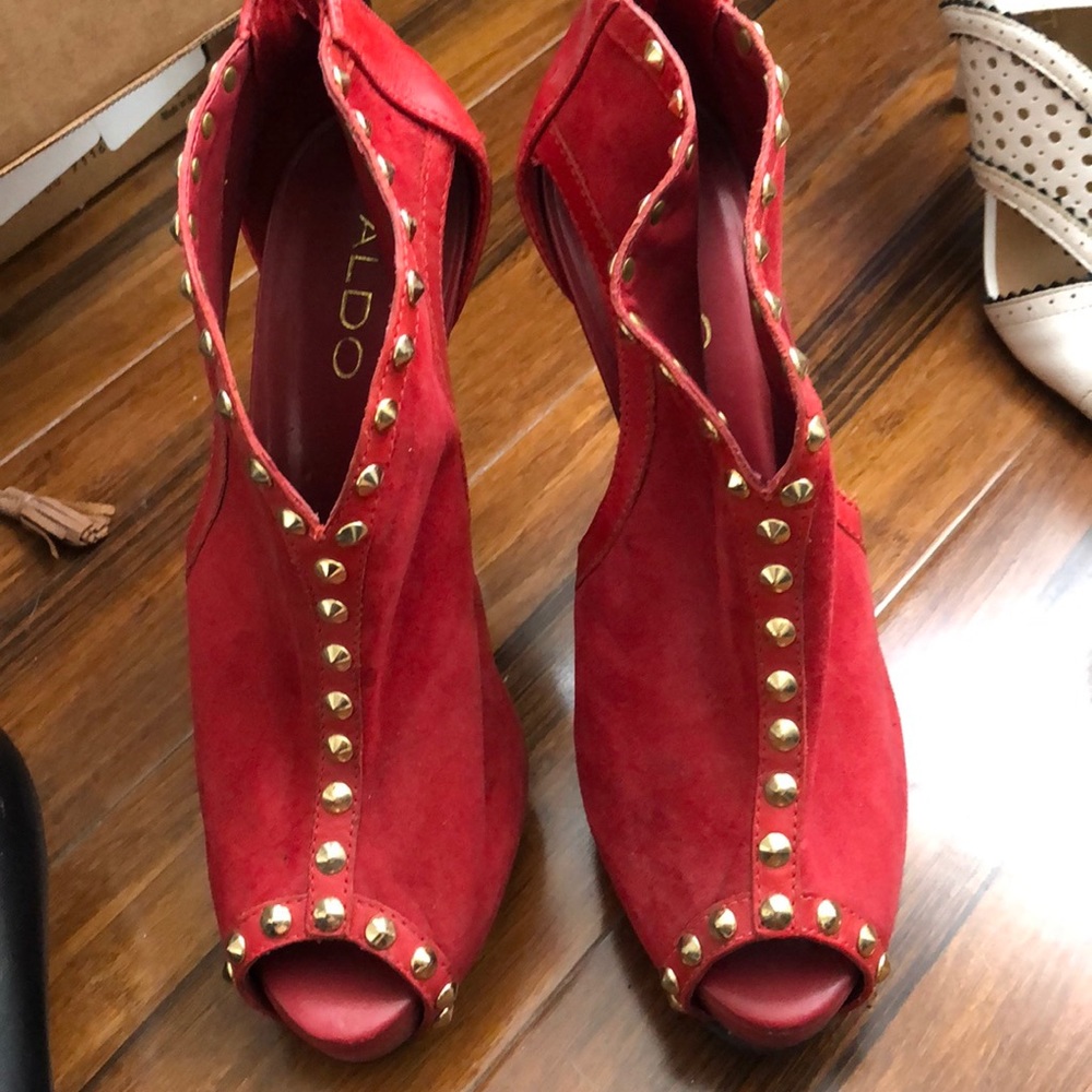 ALDO red heels